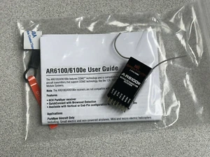 Spektrum AR6100e DSM2 6 Channel Receiver 2.4GHz R/C Remote Control Aircraft - Picture 1 of 9