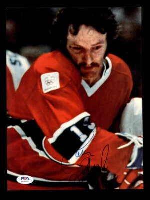 Larry Robinson PSA DNA Signed Coa Vintage 8x10 Autograph Photo Canadians - Image 1 of 3
