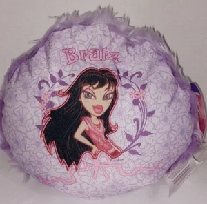 Bratz Jade MGA home decor pillow room purple round shaped new - Picture 1 of 6