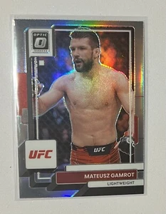 2023 Panini Donruss Optic UFC Mateusz Gamrot Silver Prizm #34 - Picture 1 of 2