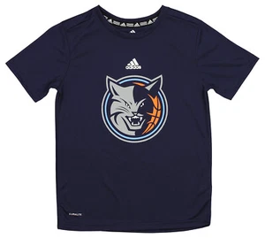 Adidas NBA Youth (8-20) Charlotte Bobcats Climate Short Sleeve T-Shirt - Picture 1 of 5