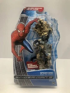 Marvel Hasbro 2007 Spiderman 3 con Subway Sandman, ¡super acción! NUEVO - Imagen 1 de 6