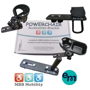 Electric Mobility Powerchair Wheelchair Accessory Bracket. BRACKET ONLY - Picture 1 of 11