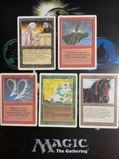 MTG CARDS REVISED 5 CARD LOT DEMONIC ATTORNEY SMOKE MANABARBS