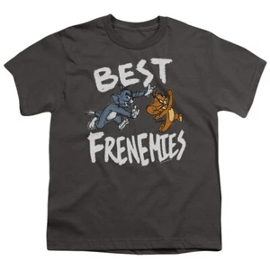 TOM AND JERRY BEST FRENEMIES Licensed Kids Boys Girls Graphic Tee Shirt SM-XL - Picture 1 of 3