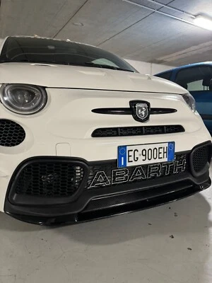 Splitter Lama Anteriore VERO CARBONIO Abarth 595 - Imagen 1 de 4