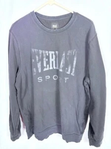 Everlast Sport Black Pullover Sweater Sz. XXL workout attire mens womens - Picture 1 of 3