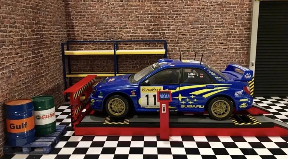 1/18  Scale Double Roller rolling road for garage diorama - Image 1 of 1