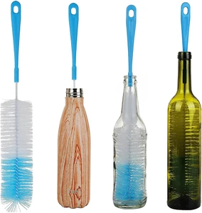 17In Extra Long Bottle Cleaning Brush for Narrow Neck Brewing, Thermos, Feeders - Picture 1 of 12