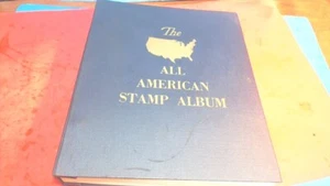 Álbum de estampillas All American de colección - 1847-1957 con 490 estampillas - Imagen 1 de 16