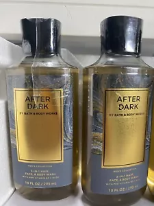 2 NUEVOS LAVABOS CORPORALES AFTER DARK COLECCIÓN HOMBRE BAÑO Y TRABAJO CORPORAL - Imagen 1 de 1