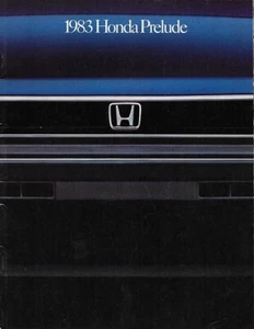 1983 HONDA PRELUDE sales brochure catalog US 83 - Picture 1 of 1