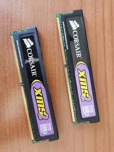 MEMORIA RAM 2 GB (2X1GB) CORSAIR XMS2 XTREME - DDR2 800MHZ PC2-6400 C5-6400 - Foto 1 di 2