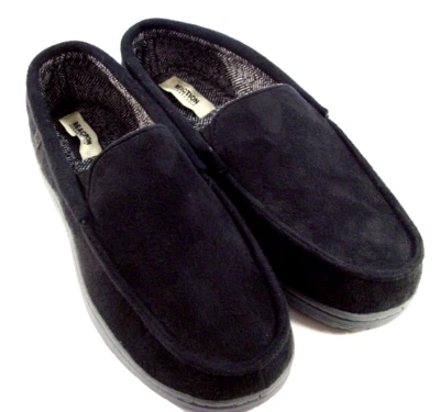 Men's Kenneth Cole Reaction Black Slippers Sz 8-9, Never Worn - Image 1 of 4