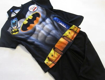 DC Comics Boy's Batman Pajama Set Size 7 - Image 1 of 4