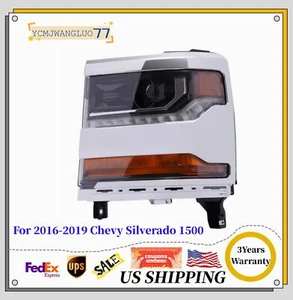 Faro delantero izquierdo izquierdo derecho para Chevy Silverado 1500 2016 2017 2018 2019 HID - Imagen 1 de 23