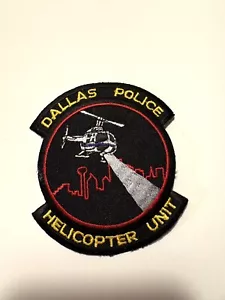 Dallas Police Helicopter Unit Crew Patch - Picture 1 of 2