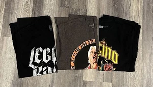 WWE Lot Of 4 Shirts 1 Small And 3 Medium-Cena, Latino Heat, Flair, Legend Killer - Picture 1 of 12