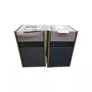 Pair of Bose 301 Series II Vintage Speakers Wood Grain Pattern Works Well - Picture 1 of 14