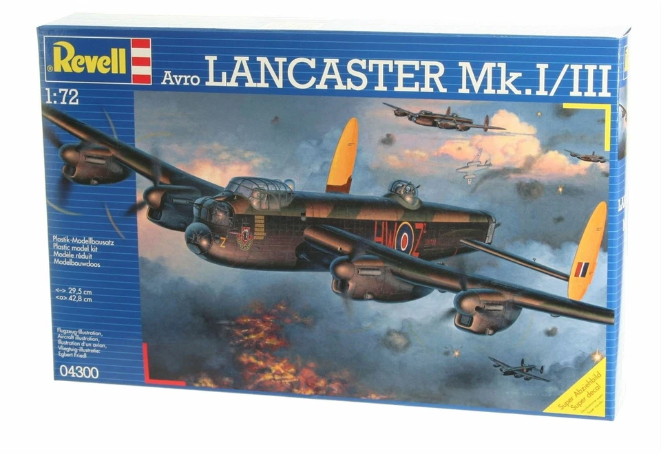 Avro Lancaster Mk.i/iii 1 72 Rev4300 - Revell modellismo