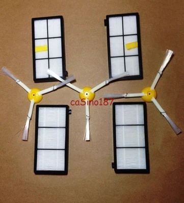CASINO187 For Roomba 800 900 Series filters and side Brushes 985 880 960 980 890