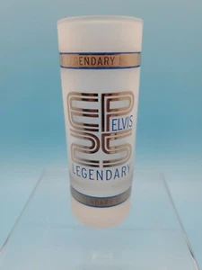 Elvis Presley 25th Anniversary Of Death 4in Shot Glass Frosted. - Picture 1 of 4