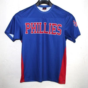 Philadelphia Phillies 10 Tshirt Small S Alleson Athletic MLB Baseball blue red - Picture 1 of 8