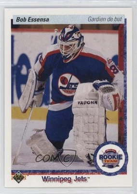 1990-91 Upper Deck All-Rookie Team French Bob Essensa #337 Rookie RC - Image 1 of 2