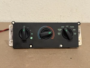 1990 1991 1992 1993 FORD MUSTANG A/C AC TEMP HEATER CLIMATE CONTROL PANEL OEM - Picture 1 of 10