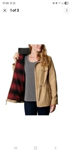 Columbia Damen Tanner Ranch Flanell gefütterte Utility Ountdoor Jacke herbstfertig - Bild 1 von 9