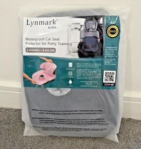 Lynmark Waterproof Car Seat Protector for Potty Training Pink Grey - Picture 1 of 2