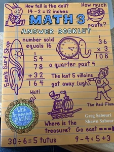 Teaching Textbooks Math 3 Answer Booklet - Picture 1 of 4