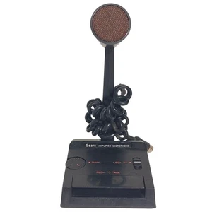 Vintage Sears Amplified Mike Microphone Mic for Base Station UNTESTED - Picture 1 of 5