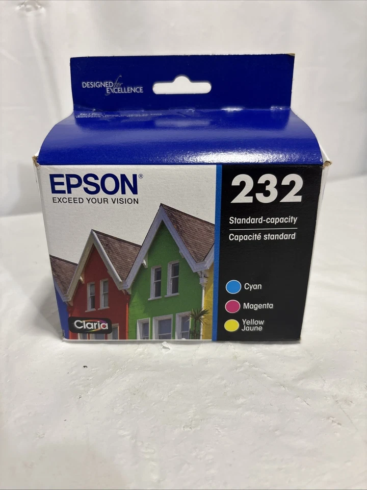 Epson 232 Claria Ink Color 3 Pack T232520-S - For WF-2930/2950 exp 03/2028