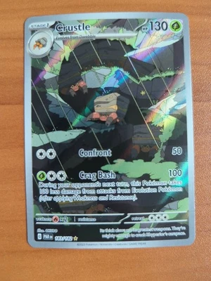 Crustle 183/182 Sv04: Paradox Rift Holo Illustration Rare Pokémon TCG - Image 1 of 2