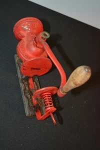 Molinillo de café antiguo "Norleigh Diamond" de montaje en pared - Imagen 1 de 10