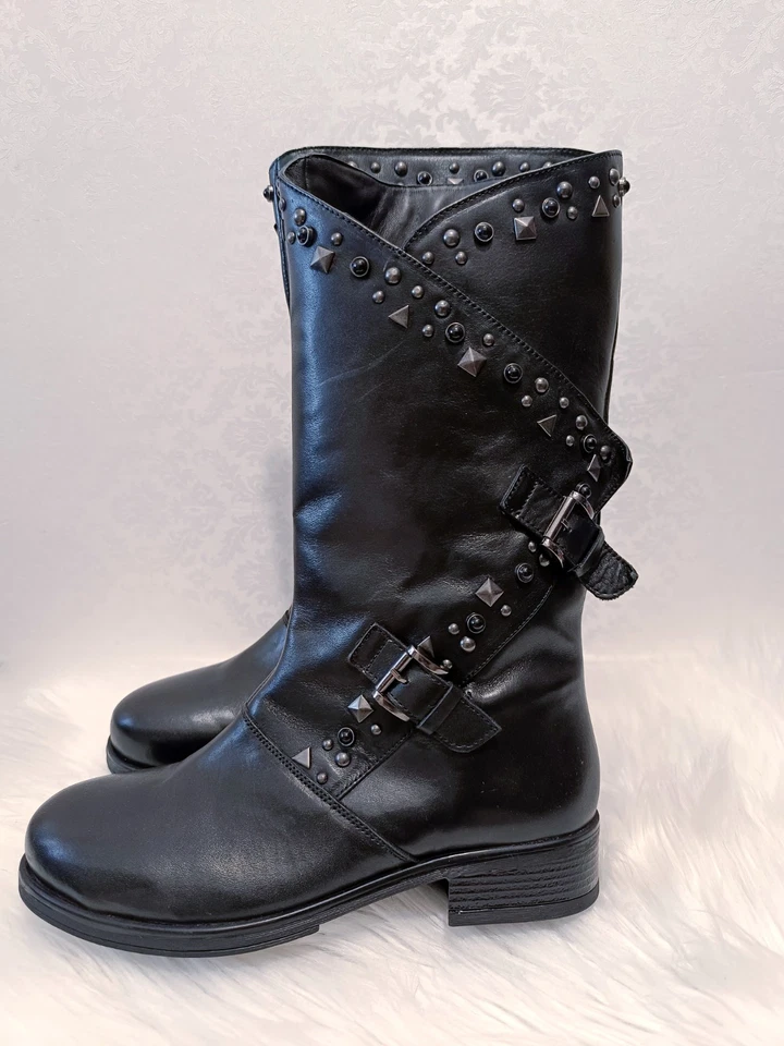 Stivali Neri in Nappa di Mascha  - Image 1 of 4