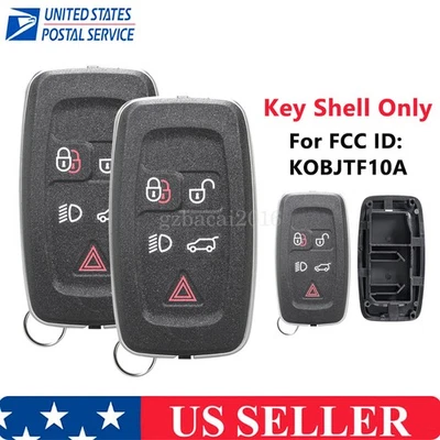 2 For Land Rover Range Rover Sport 2010 - 2015 Remote Key Fob Shell Case Cover - Image 1 of 4