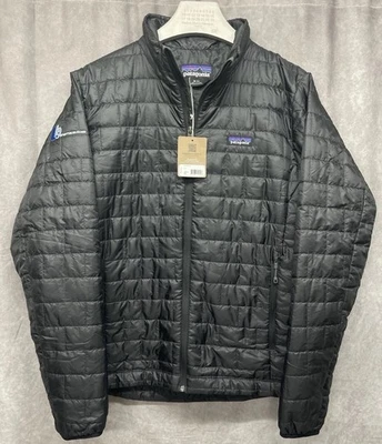 NEW NWT Patagonia Nano Puff Jacket Men's M Black Insulated Puffer 84212 (READ) - Image 1 of 4