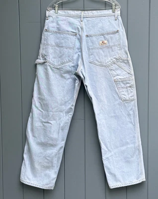 Vintage Polo Ralph Lauren Carpenter Jeans Mens Baggy Wide Leg 34x30 Skater Y2K - Image 1 of 4