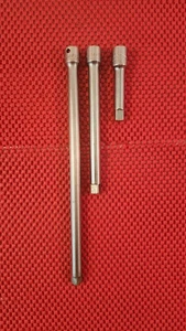 3 VINTAGE CRAFTSMAN 3/8" DRIVE EXTENSIONS, 10", 6", & 3" - MADE IN THE U.S.A. - Picture 1 of 7