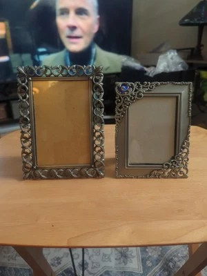 Juego de 2 marcos de fotos malden de metal gris acabado satinado independientes Foto 1 de 4