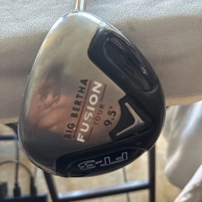 Callaway Big Bertha Fusion FT-3 Tour 9.5 Degree Aldila NVS 55-R 350 Shaft RH 45” - Image 1 of 4