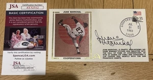 Juan Marichal Autograph HOF Signed FDC Cooperstown JSA COA Giants Beauty! - Picture 1 of 5