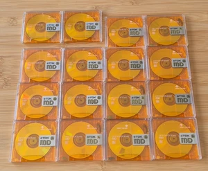 TDK Minidisc Konvolut x16 orange 80 & 74 Minuten - Bild 1 von 8