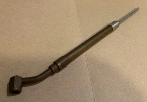 VINTAGE BRASS AUTO SERVICE TIRE PRESSURE GAUGE 0-130 PSI - 3 SIDED - Picture 1 of 8