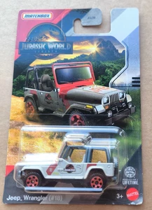 MATCHBOX MBX 2025 JURASSIC WORLD 18 JEEP WRANGLER JGL59 - Picture 1 of 1