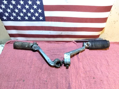 1952-1974 OEM Harley-Davidson XLH XLCH Sportster pegadas/montagens de driver - Imagem 1 de 4