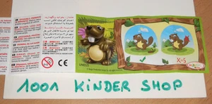 KINDER UN015 UN 15 BIBER - BPZ VARIANTE NATOONS 2011 - Bild 1 von 2