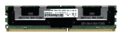 Dataram DTM65521A 2GB 2Rx8 PC2-5300 DDR2-667MHz Fb ECC - Immagine 1 di 2